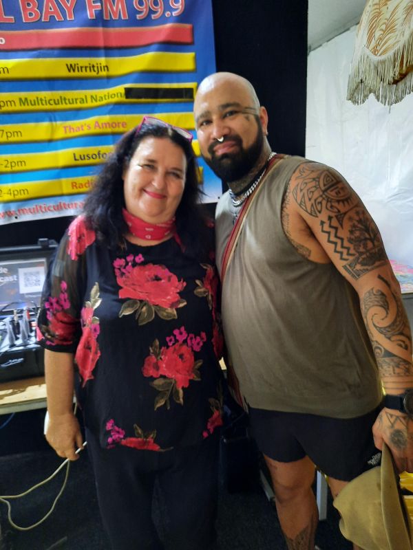 BayFM Multicultural Presenters Broadcast from Byron Blues!